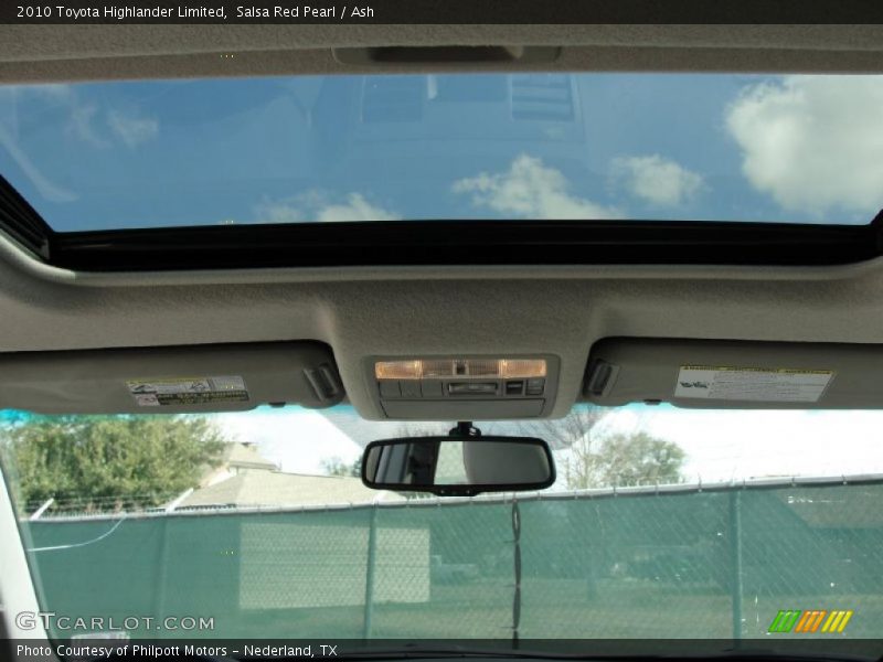 Salsa Red Pearl / Ash 2010 Toyota Highlander Limited
