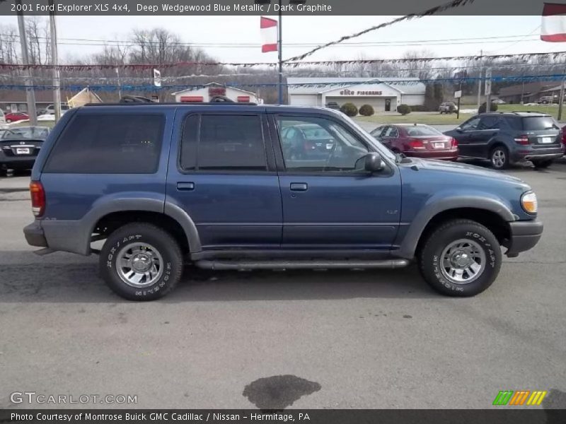  2001 Explorer XLS 4x4 Deep Wedgewood Blue Metallic