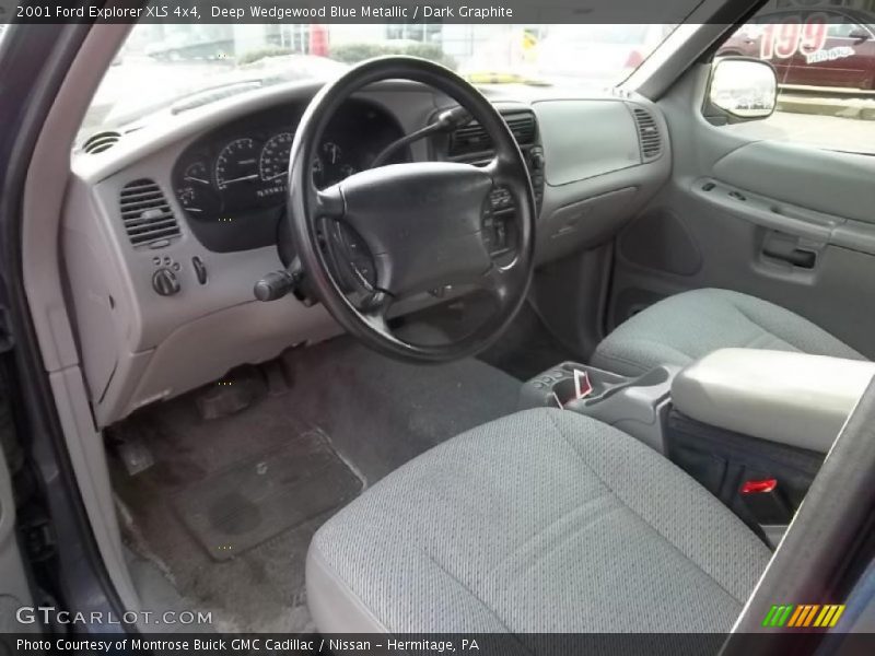 Dark Graphite Interior - 2001 Explorer XLS 4x4 