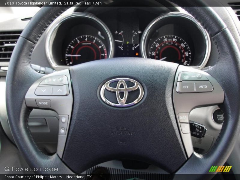  2010 Highlander Limited Steering Wheel