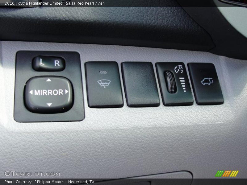 Salsa Red Pearl / Ash 2010 Toyota Highlander Limited