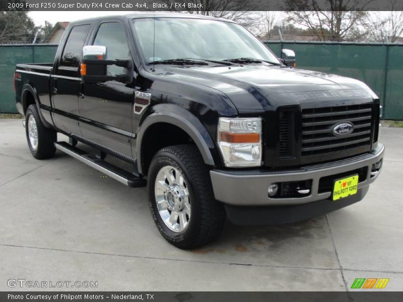 Black / FX4 Black 2009 Ford F250 Super Duty FX4 Crew Cab 4x4