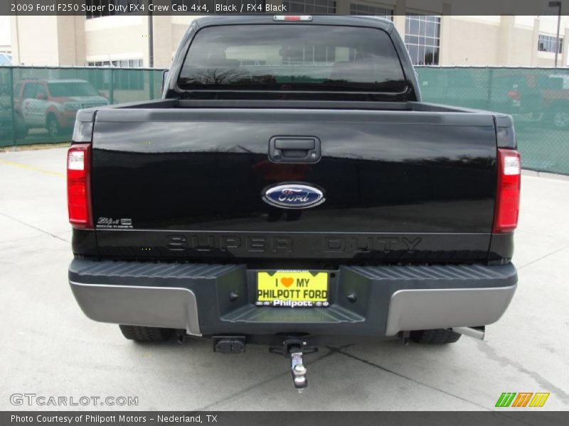 Black / FX4 Black 2009 Ford F250 Super Duty FX4 Crew Cab 4x4
