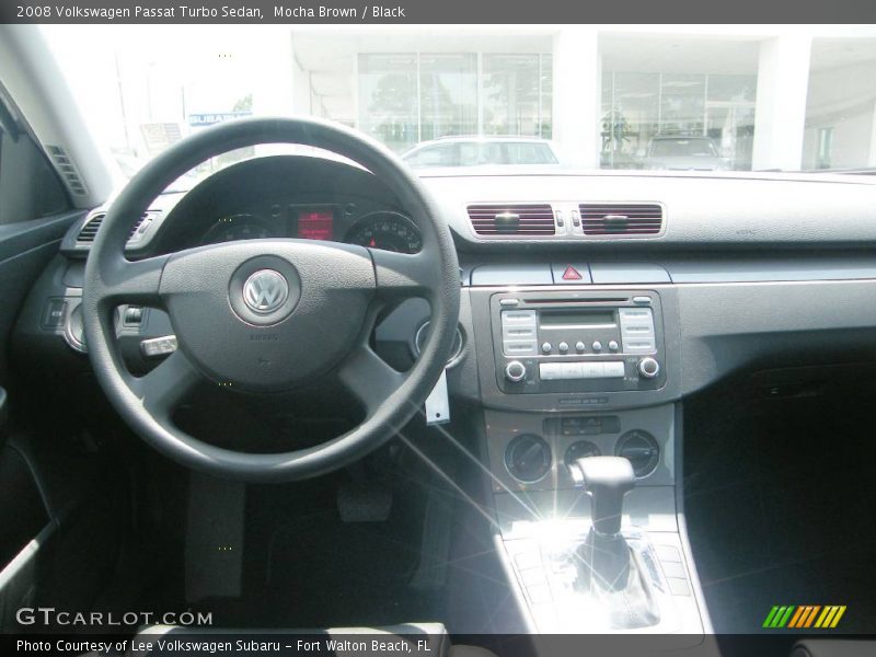Mocha Brown / Black 2008 Volkswagen Passat Turbo Sedan