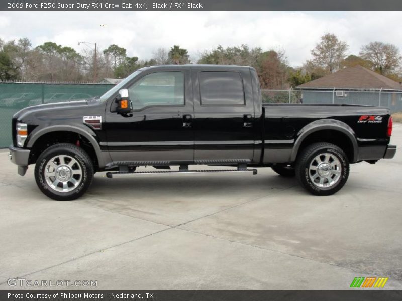 Black / FX4 Black 2009 Ford F250 Super Duty FX4 Crew Cab 4x4