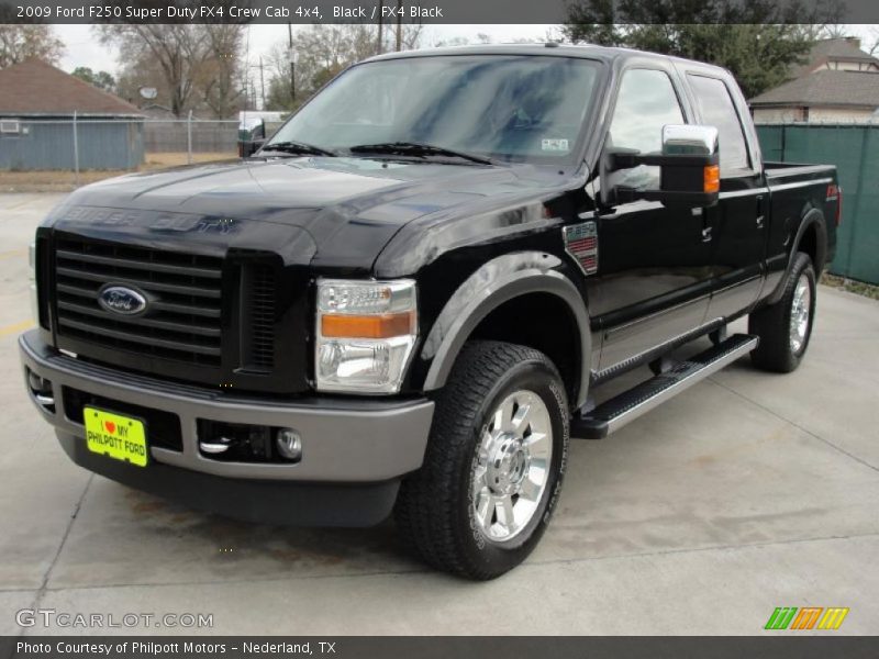 Black / FX4 Black 2009 Ford F250 Super Duty FX4 Crew Cab 4x4