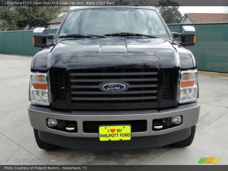 Black / FX4 Black 2009 Ford F250 Super Duty FX4 Crew Cab 4x4
