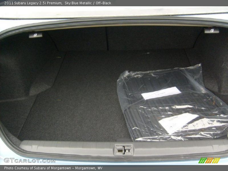 Sky Blue Metallic / Off-Black 2011 Subaru Legacy 2.5i Premium