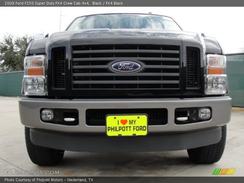 Black / FX4 Black 2009 Ford F250 Super Duty FX4 Crew Cab 4x4