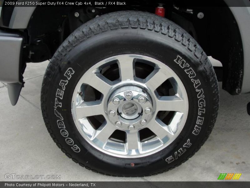 Black / FX4 Black 2009 Ford F250 Super Duty FX4 Crew Cab 4x4