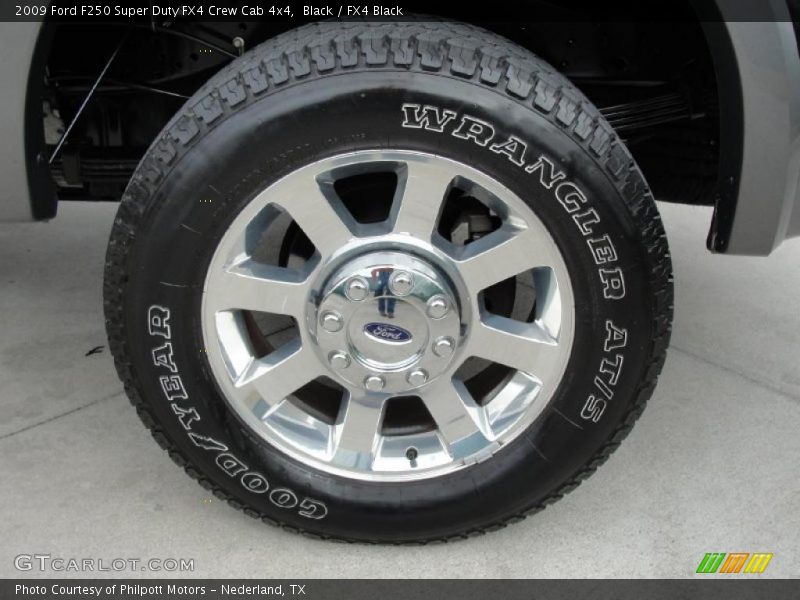 Black / FX4 Black 2009 Ford F250 Super Duty FX4 Crew Cab 4x4