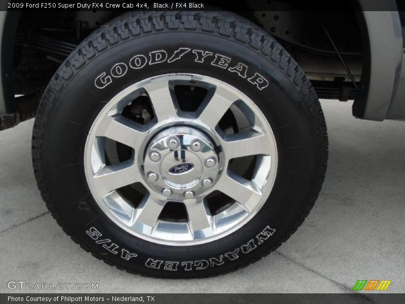 Black / FX4 Black 2009 Ford F250 Super Duty FX4 Crew Cab 4x4