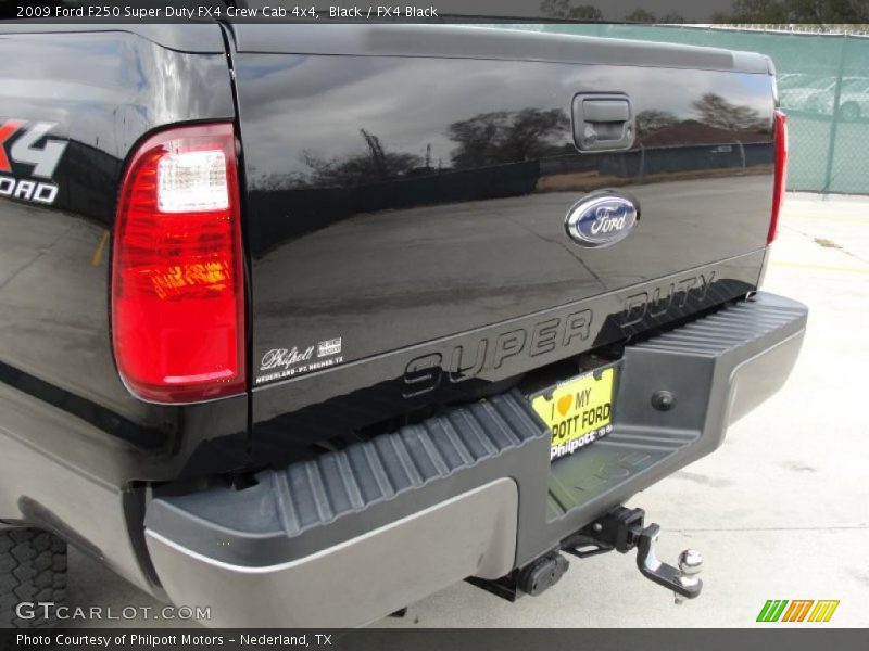 Black / FX4 Black 2009 Ford F250 Super Duty FX4 Crew Cab 4x4