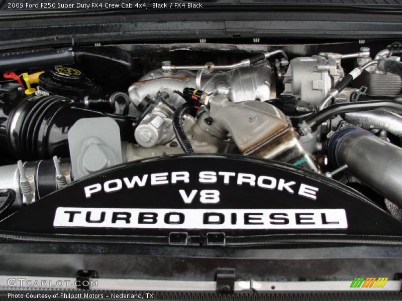 Black / FX4 Black 2009 Ford F250 Super Duty FX4 Crew Cab 4x4