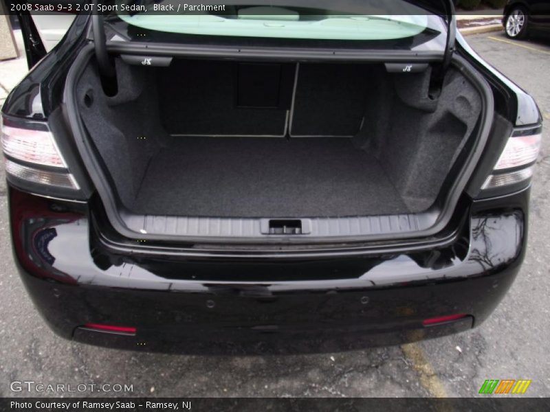  2008 9-3 2.0T Sport Sedan Trunk