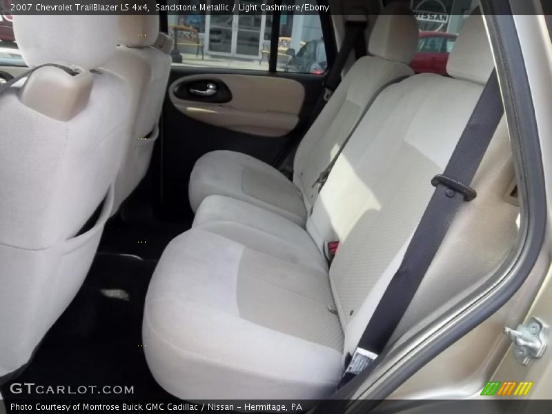 Sandstone Metallic / Light Cashmere/Ebony 2007 Chevrolet TrailBlazer LS 4x4