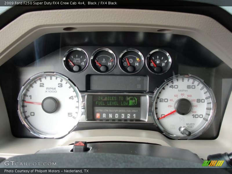 Black / FX4 Black 2009 Ford F250 Super Duty FX4 Crew Cab 4x4