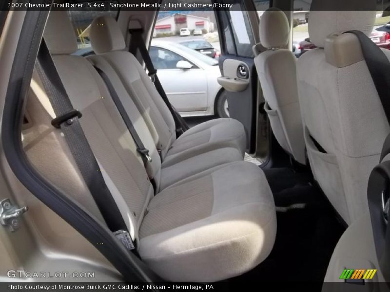 Sandstone Metallic / Light Cashmere/Ebony 2007 Chevrolet TrailBlazer LS 4x4