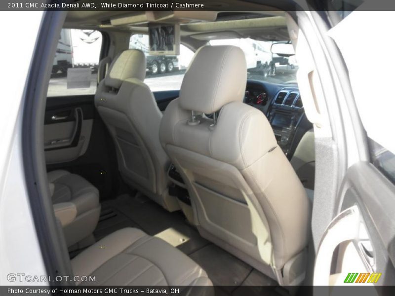 White Diamond Tintcoat / Cashmere 2011 GMC Acadia Denali AWD