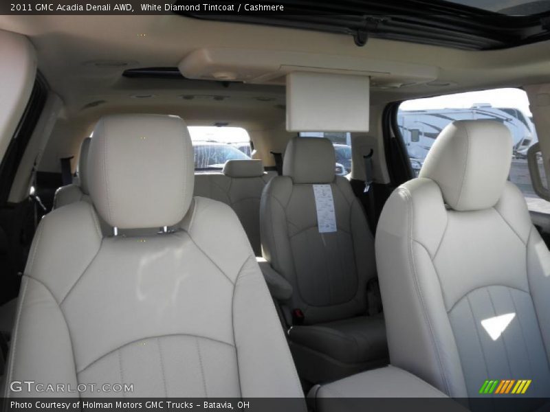 White Diamond Tintcoat / Cashmere 2011 GMC Acadia Denali AWD