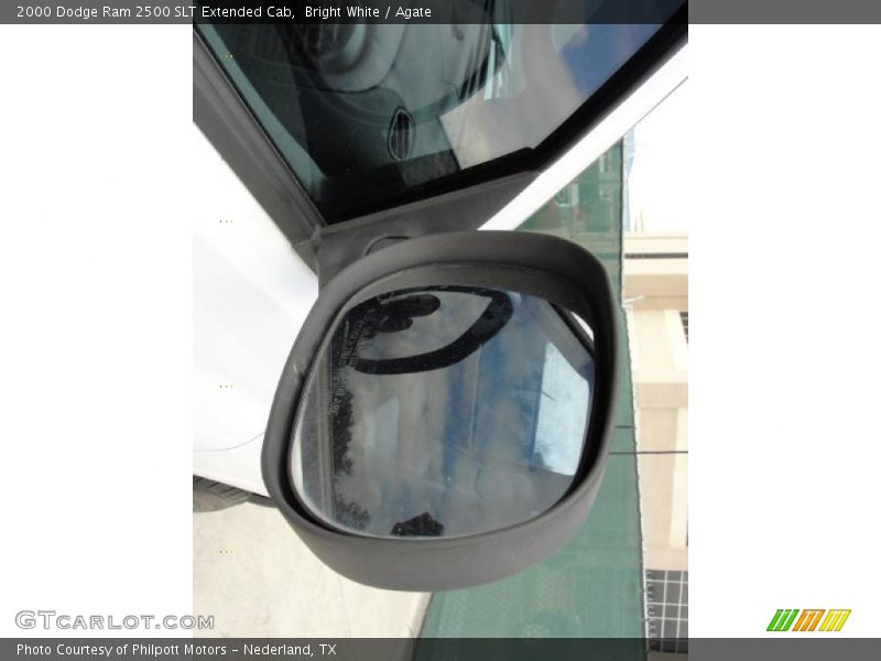 Bright White / Agate 2000 Dodge Ram 2500 SLT Extended Cab