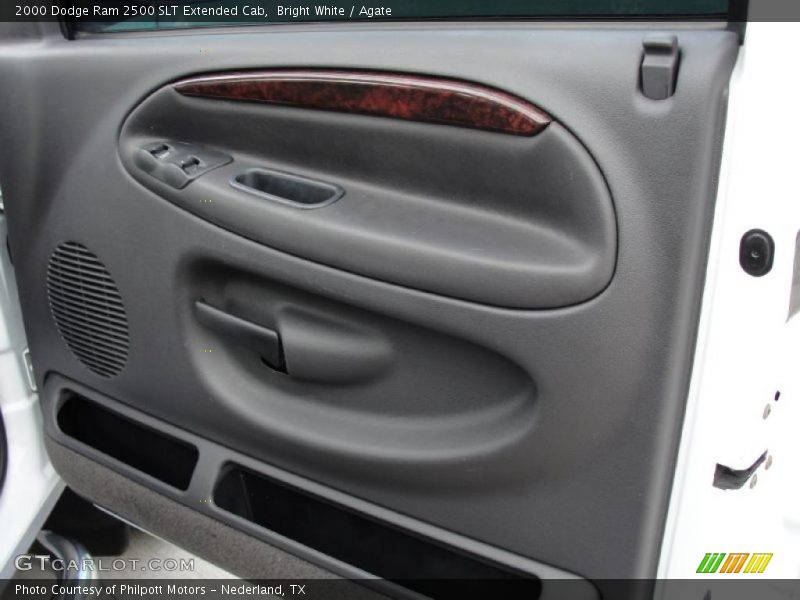 Bright White / Agate 2000 Dodge Ram 2500 SLT Extended Cab