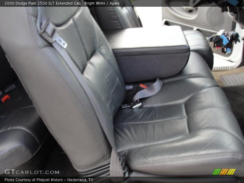 Bright White / Agate 2000 Dodge Ram 2500 SLT Extended Cab