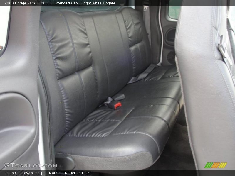 Bright White / Agate 2000 Dodge Ram 2500 SLT Extended Cab