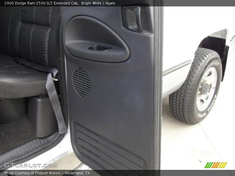 Bright White / Agate 2000 Dodge Ram 2500 SLT Extended Cab