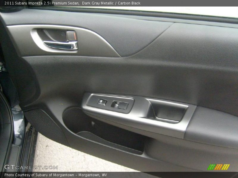 Dark Gray Metallic / Carbon Black 2011 Subaru Impreza 2.5i Premium Sedan