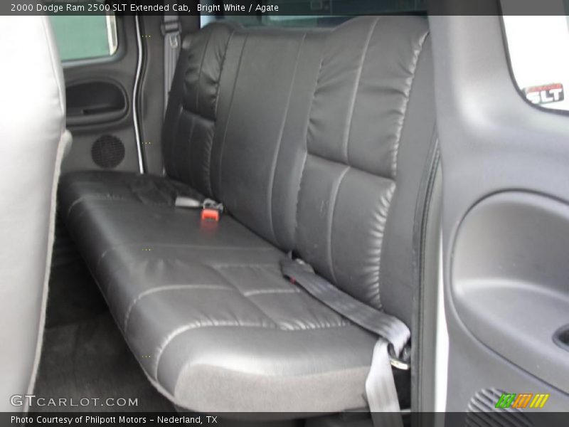 Bright White / Agate 2000 Dodge Ram 2500 SLT Extended Cab