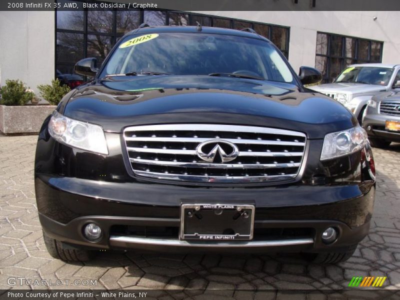 Black Obsidian / Graphite 2008 Infiniti FX 35 AWD
