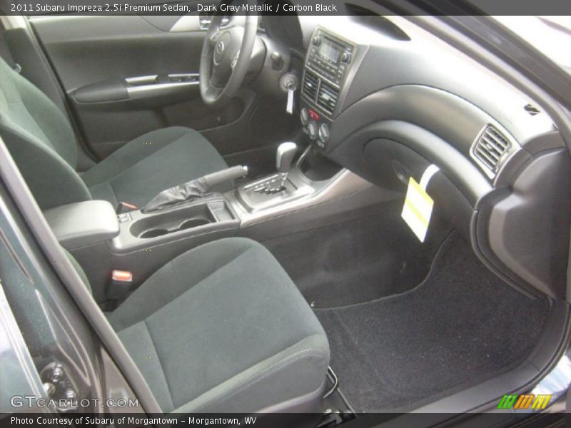 Dark Gray Metallic / Carbon Black 2011 Subaru Impreza 2.5i Premium Sedan