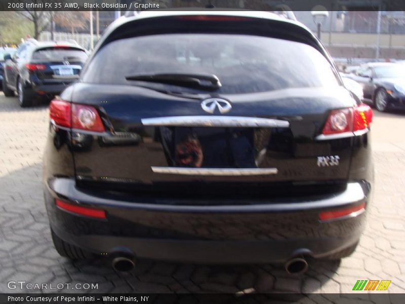 Black Obsidian / Graphite 2008 Infiniti FX 35 AWD