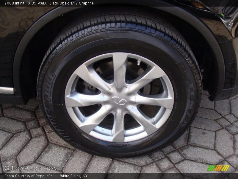 Black Obsidian / Graphite 2008 Infiniti FX 35 AWD