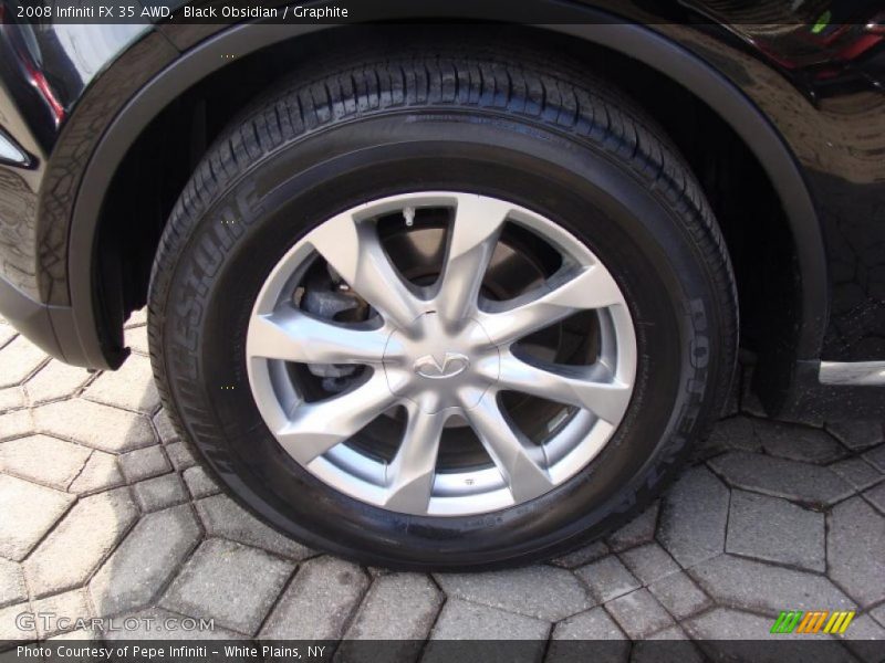 Black Obsidian / Graphite 2008 Infiniti FX 35 AWD