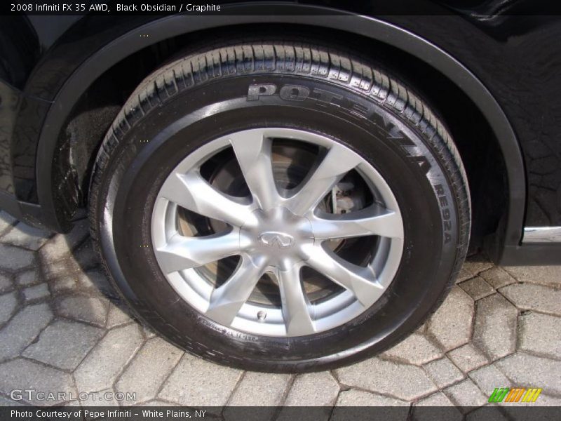 Black Obsidian / Graphite 2008 Infiniti FX 35 AWD
