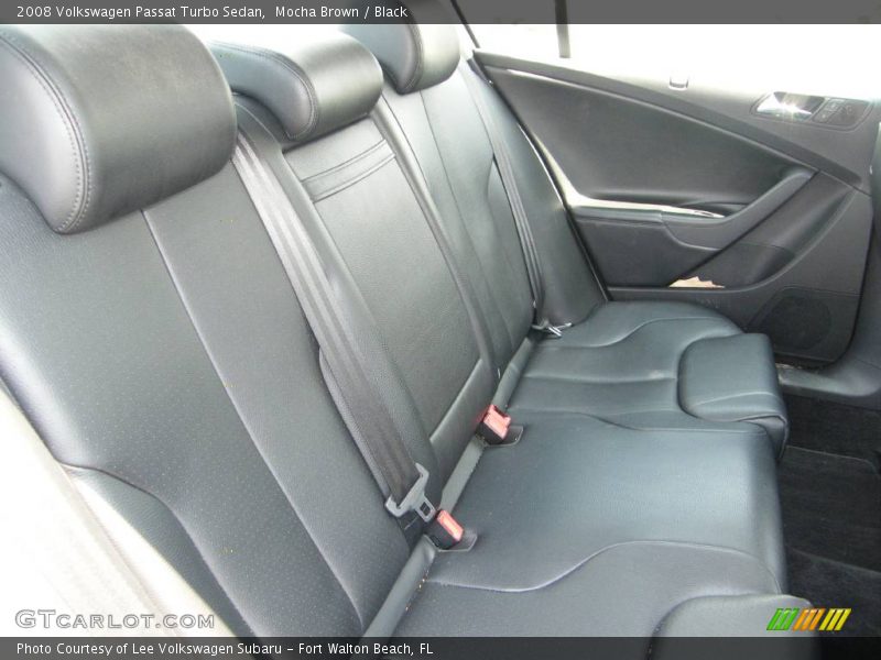 Mocha Brown / Black 2008 Volkswagen Passat Turbo Sedan