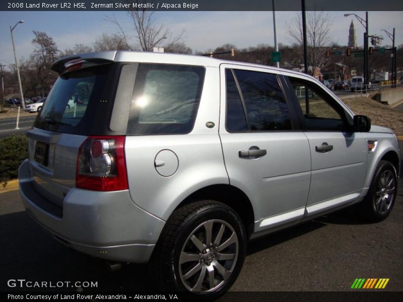 Zermatt Silver Metallic / Alpaca Beige 2008 Land Rover LR2 HSE