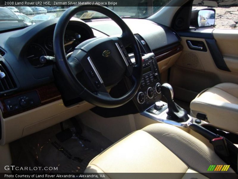 Zermatt Silver Metallic / Alpaca Beige 2008 Land Rover LR2 HSE