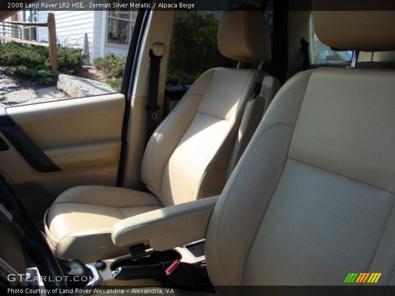 Zermatt Silver Metallic / Alpaca Beige 2008 Land Rover LR2 HSE