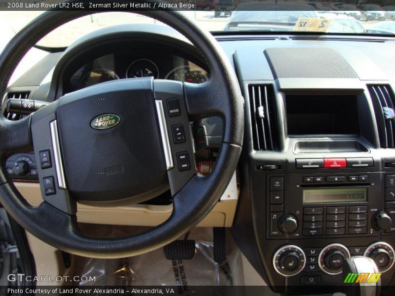Zermatt Silver Metallic / Alpaca Beige 2008 Land Rover LR2 HSE