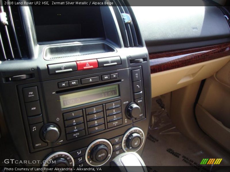 Zermatt Silver Metallic / Alpaca Beige 2008 Land Rover LR2 HSE