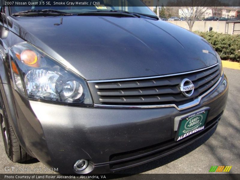 Smoke Gray Metallic / Chili 2007 Nissan Quest 3.5 SE