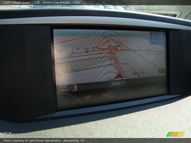 Navigation of 2007 Quest 3.5 SE