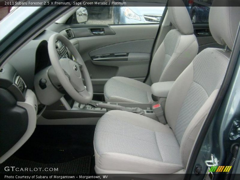  2011 Forester 2.5 X Premium Platinum Interior