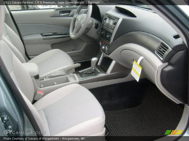  2011 Forester 2.5 X Premium Platinum Interior
