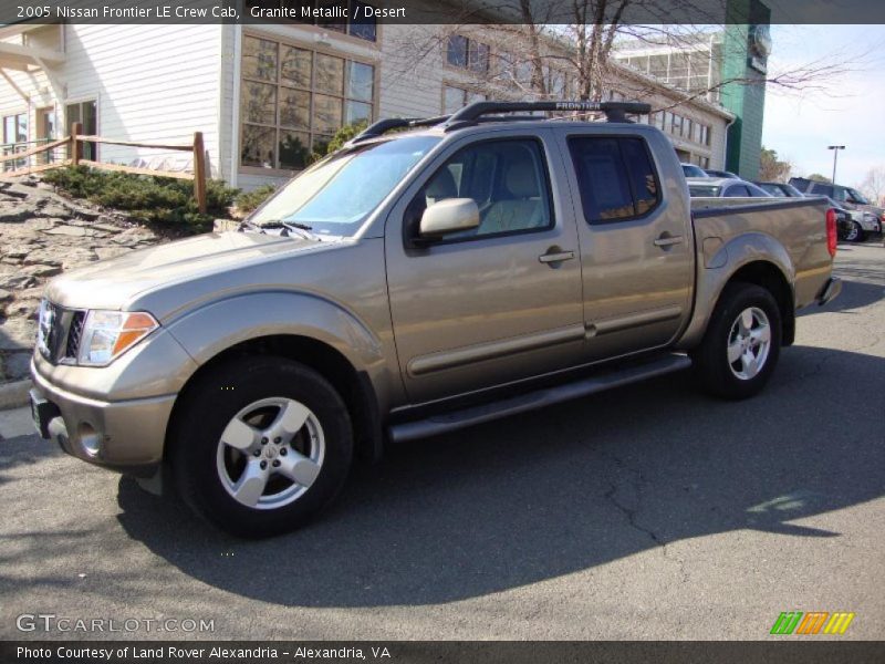 Granite Metallic / Desert 2005 Nissan Frontier LE Crew Cab