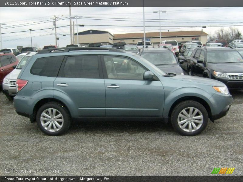  2011 Forester 2.5 X Premium Sage Green Metallic