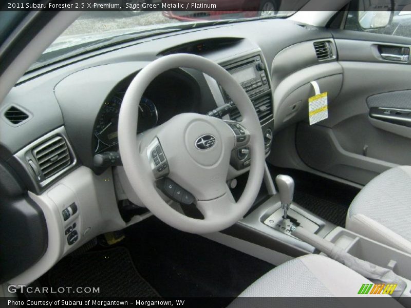 Platinum Interior - 2011 Forester 2.5 X Premium 